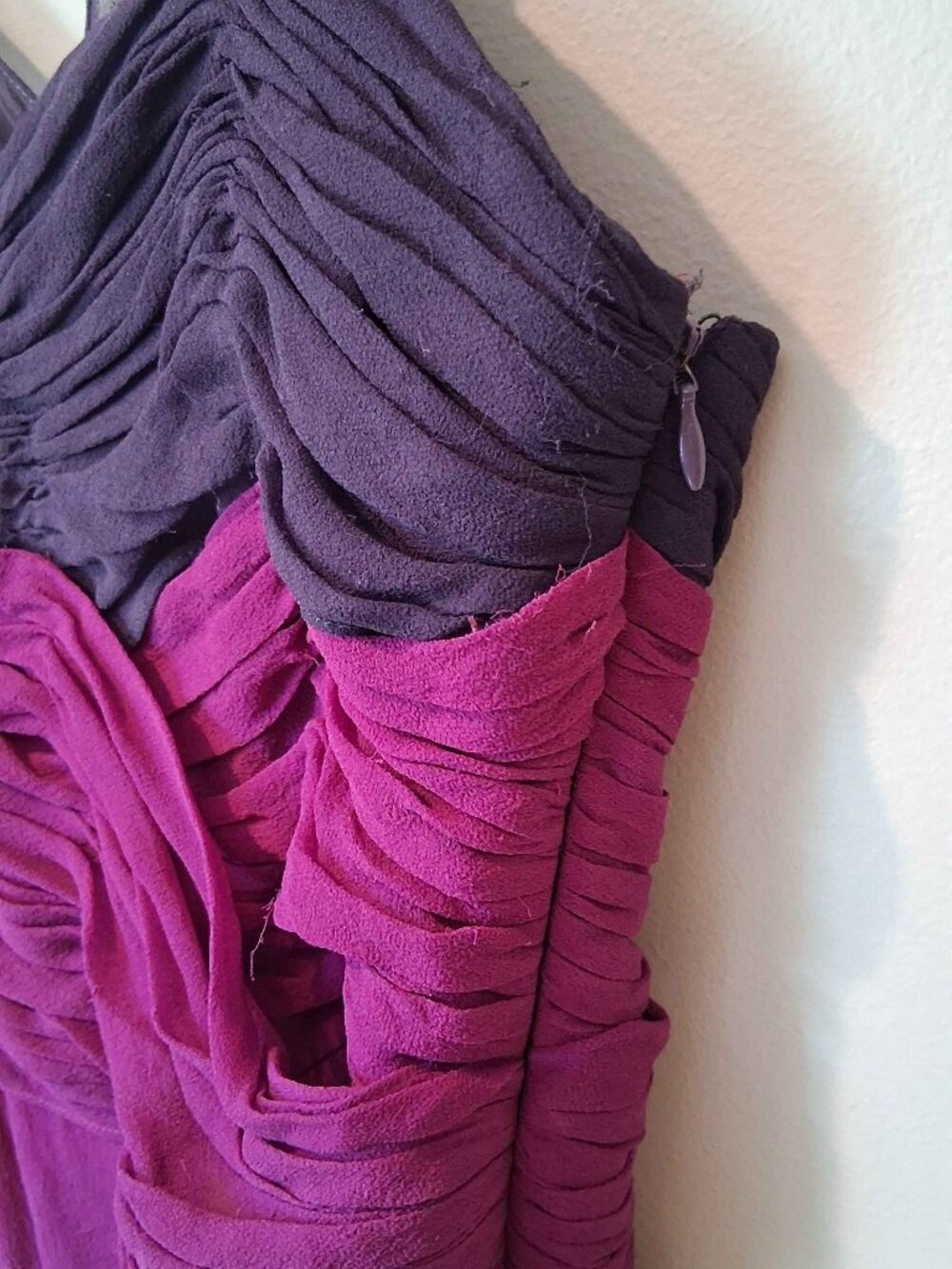 Jill Stuart Size 2 Maxi Purple Cocktail dress - Picture 6 of 10